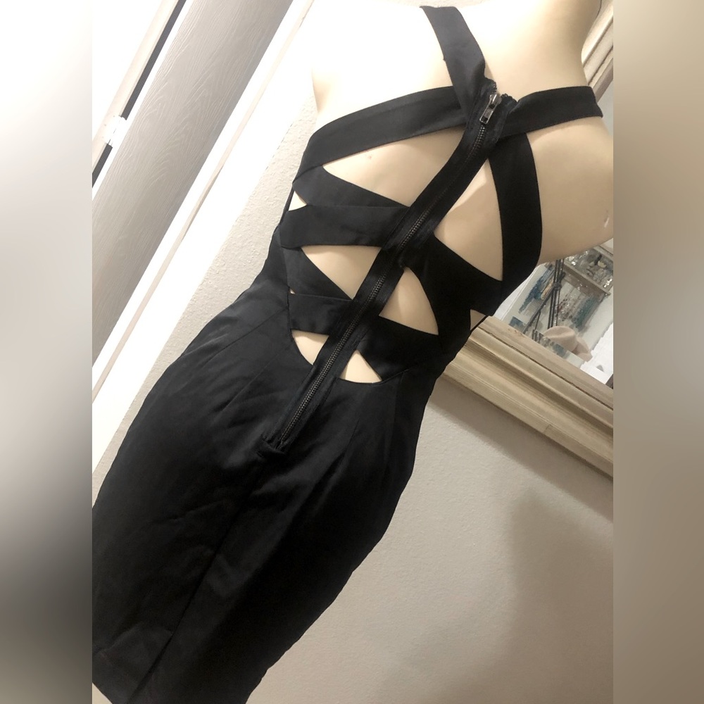 C.LUCE strappy bodycon dress